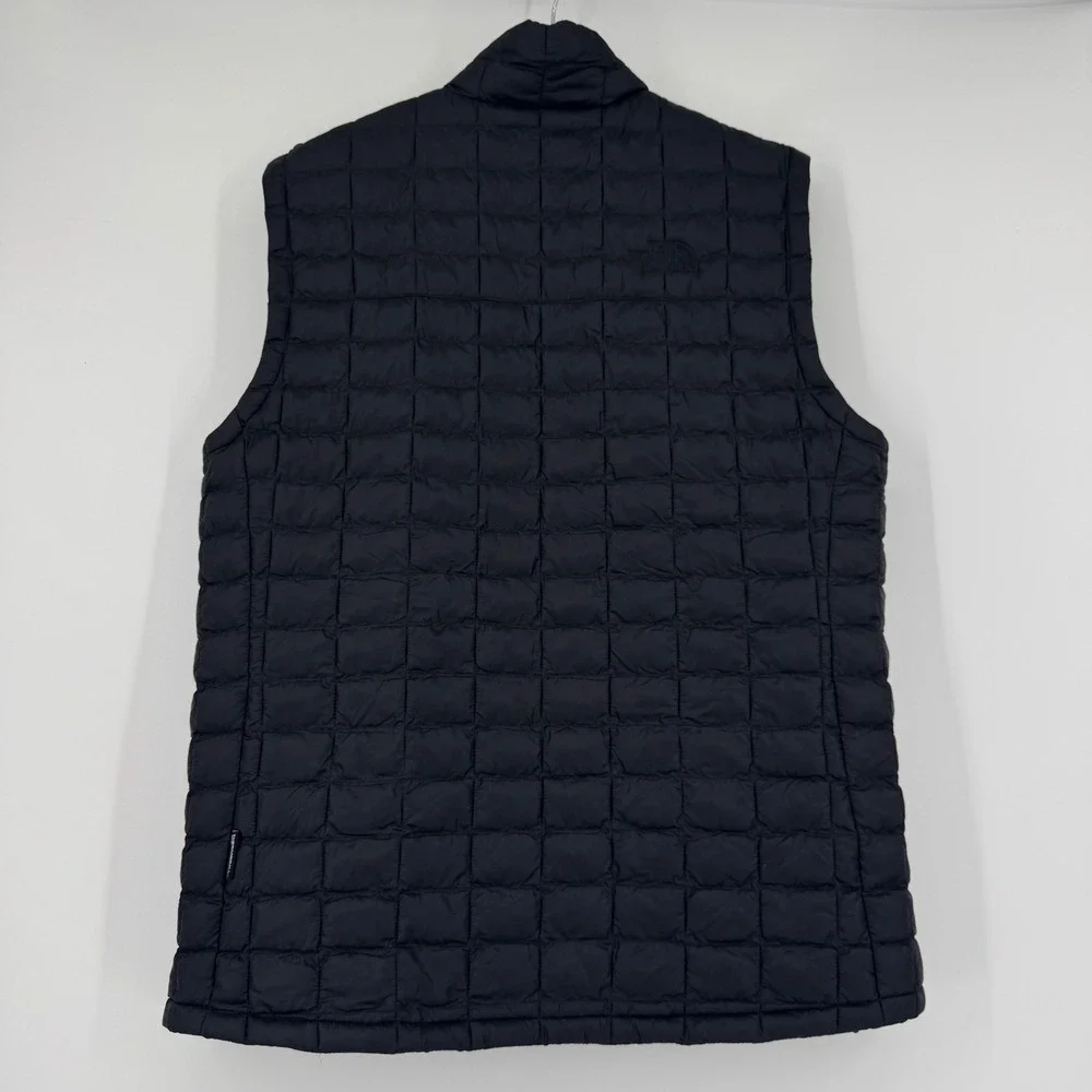 The North Face Mens ThermoBall Eco Vest Black Quilted Puffer Large NF0A3Y3N